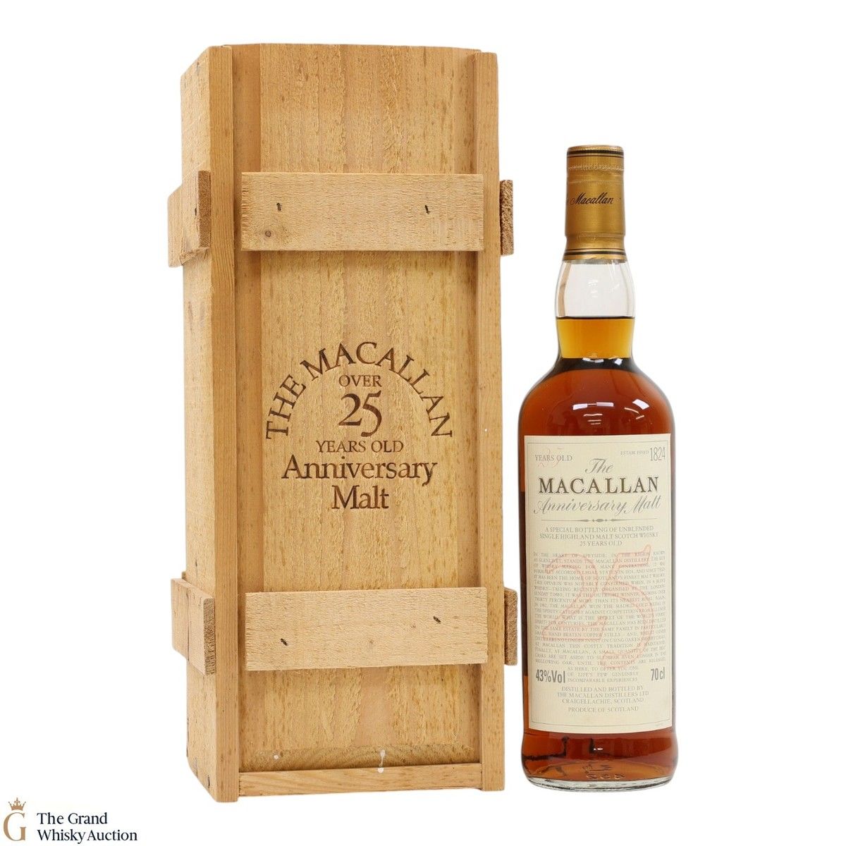 Macallan - 25 Year Old - Anniversary Malt