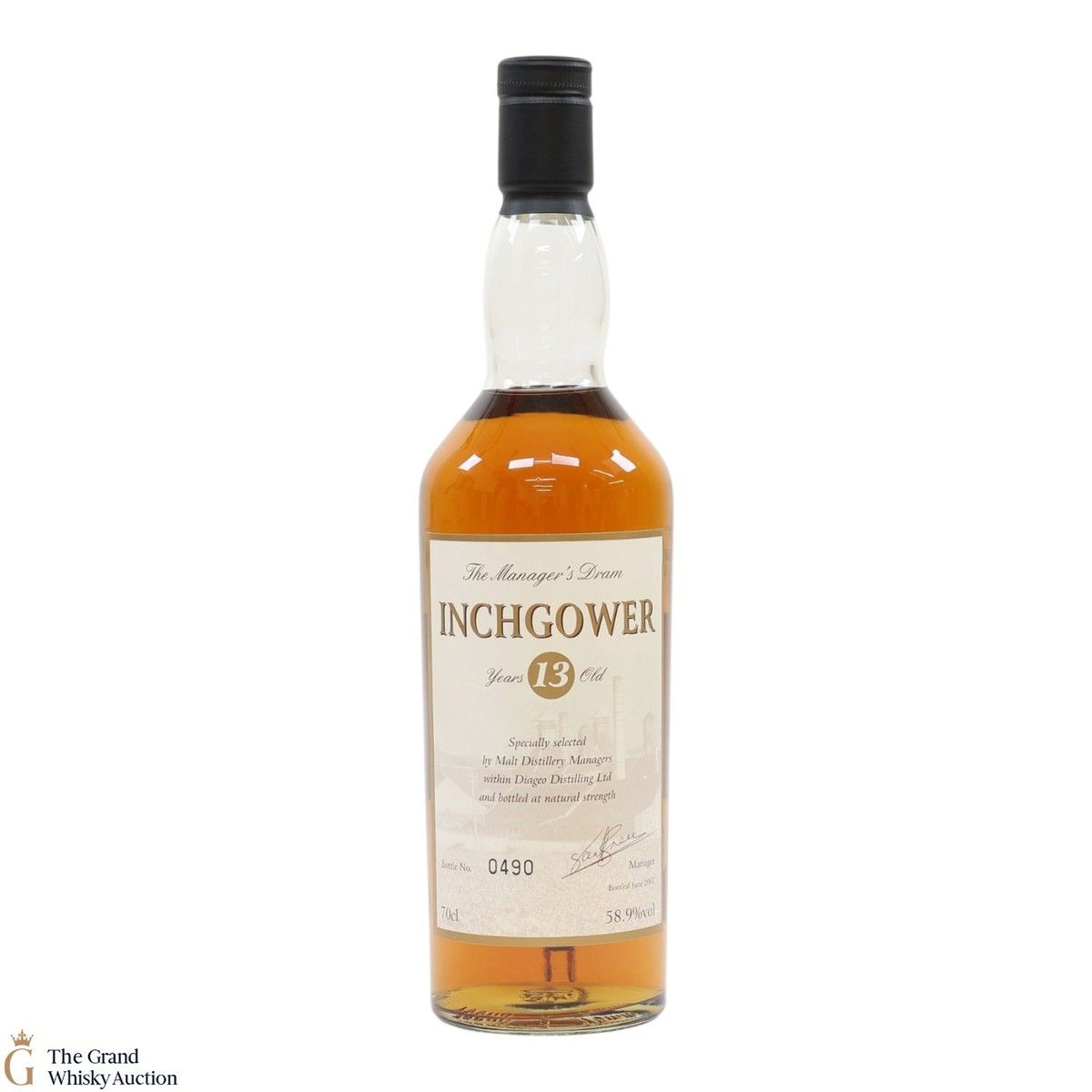Inchgower 13 Year Old - Manager's Dram 2007