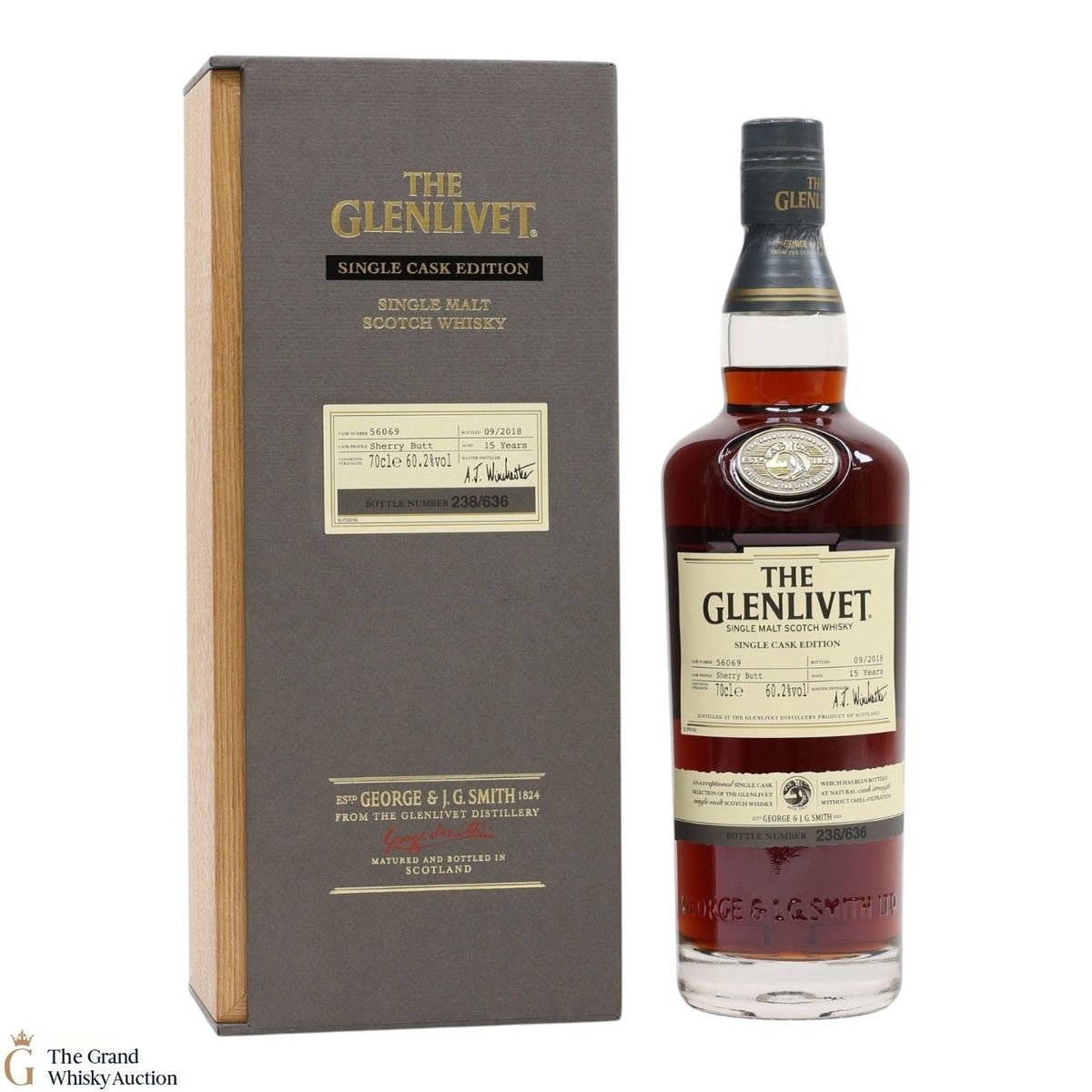 The Glenlivet - 15 Year Old - Sherry Butt #56069 - Single Cask Edition