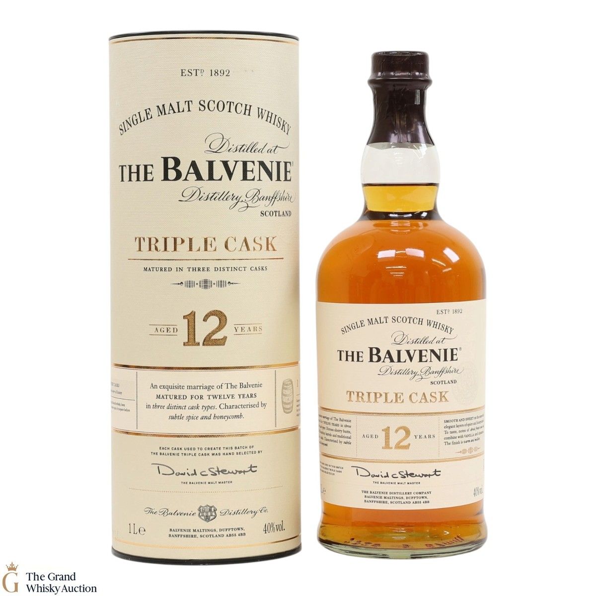 Balvenie - 12 Year Old - Triple Cask (1L)