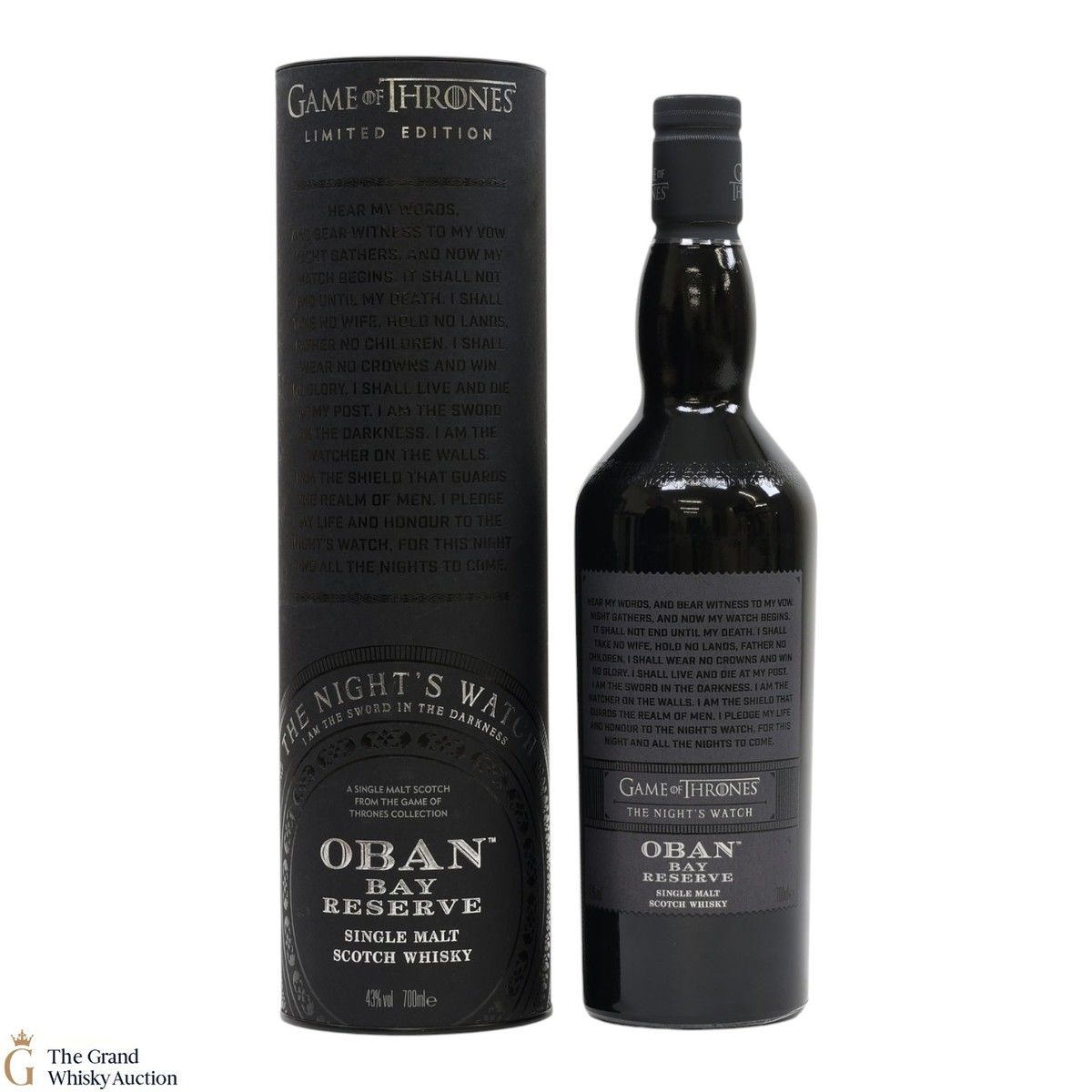 Oban - Bay Reserve - The Night's Watch - Game of Thrones
