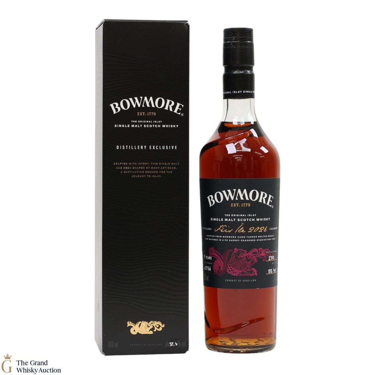 Bowmore - 9 Year Old #3756 Fèis Ìle 2026 Distillery Exclusive 55.4%