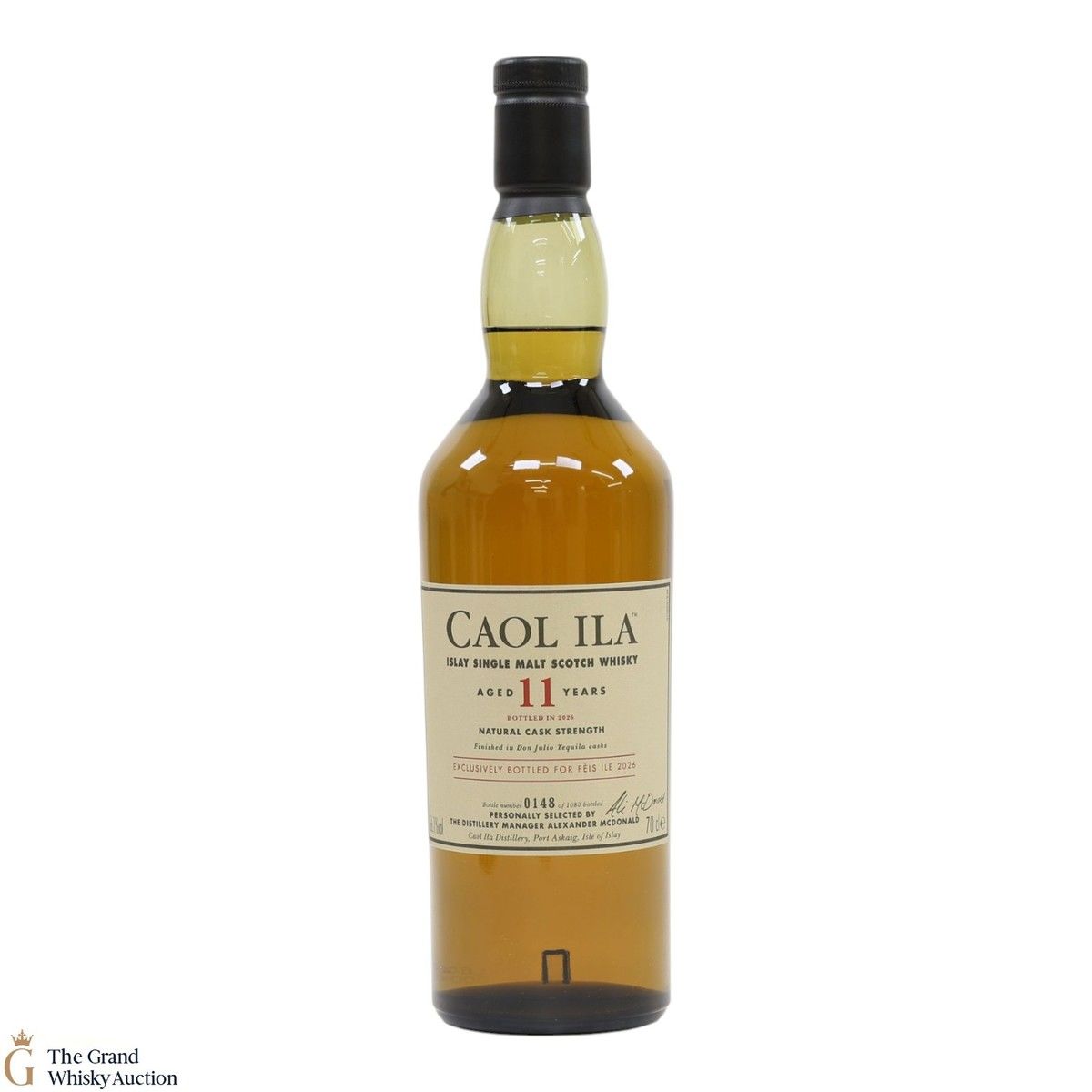 Caol Ila - 11 Year Old - Don Julio Tequila Finish - Fèis Ìle 2026