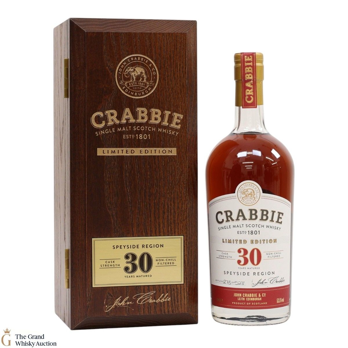 Crabbie - 30 Year Old - Speyside Single Cask - Limited Edition