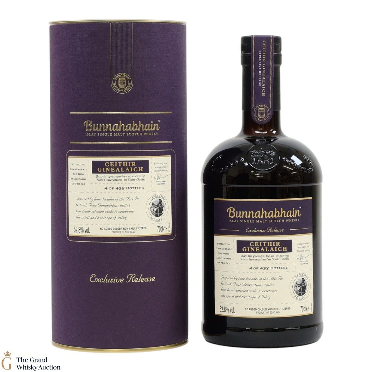 Bunnahabhain - Ceithir Ginealaich - Exclusive Release