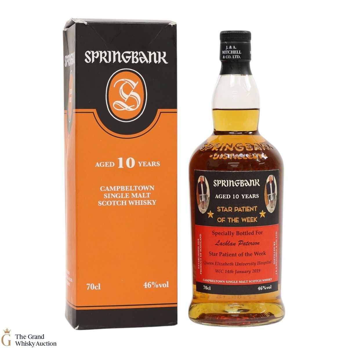 Springbank - 10 Year Old - Personalised Label