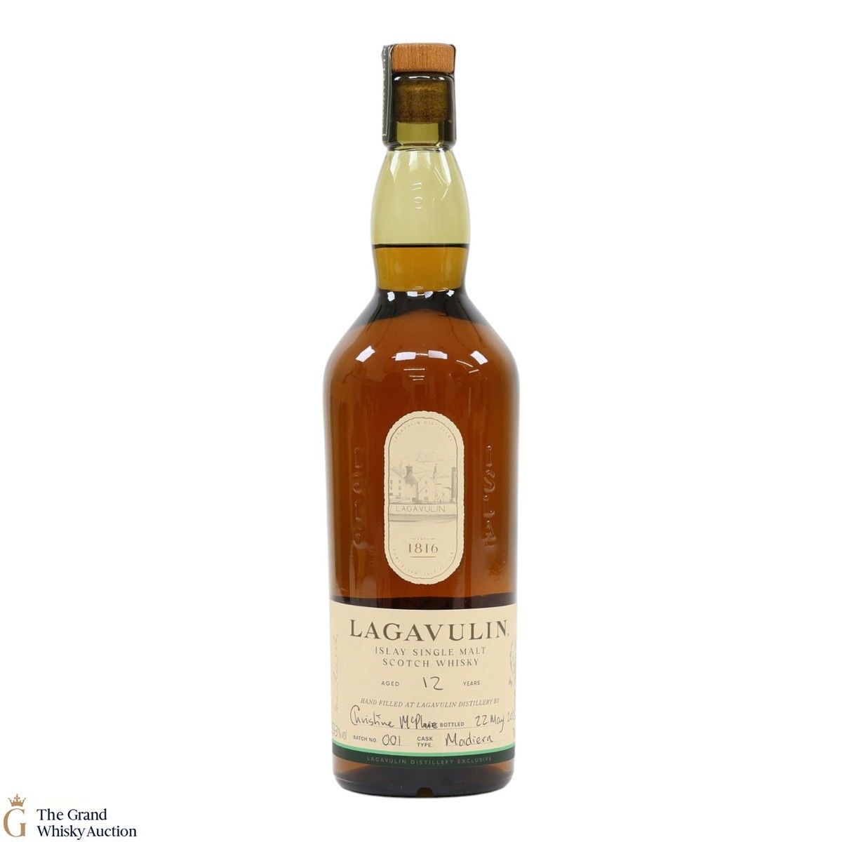 Lagavulin - 12 Year Old - Hand Fill Madeira Cask Batch 004