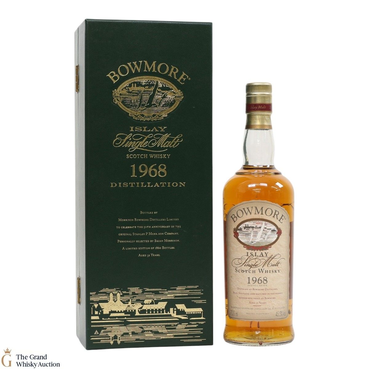 Bowmore - 32 Year Old 1968 - 50th Anniversary of the Original Stanley P. Morrison Company (75cl)