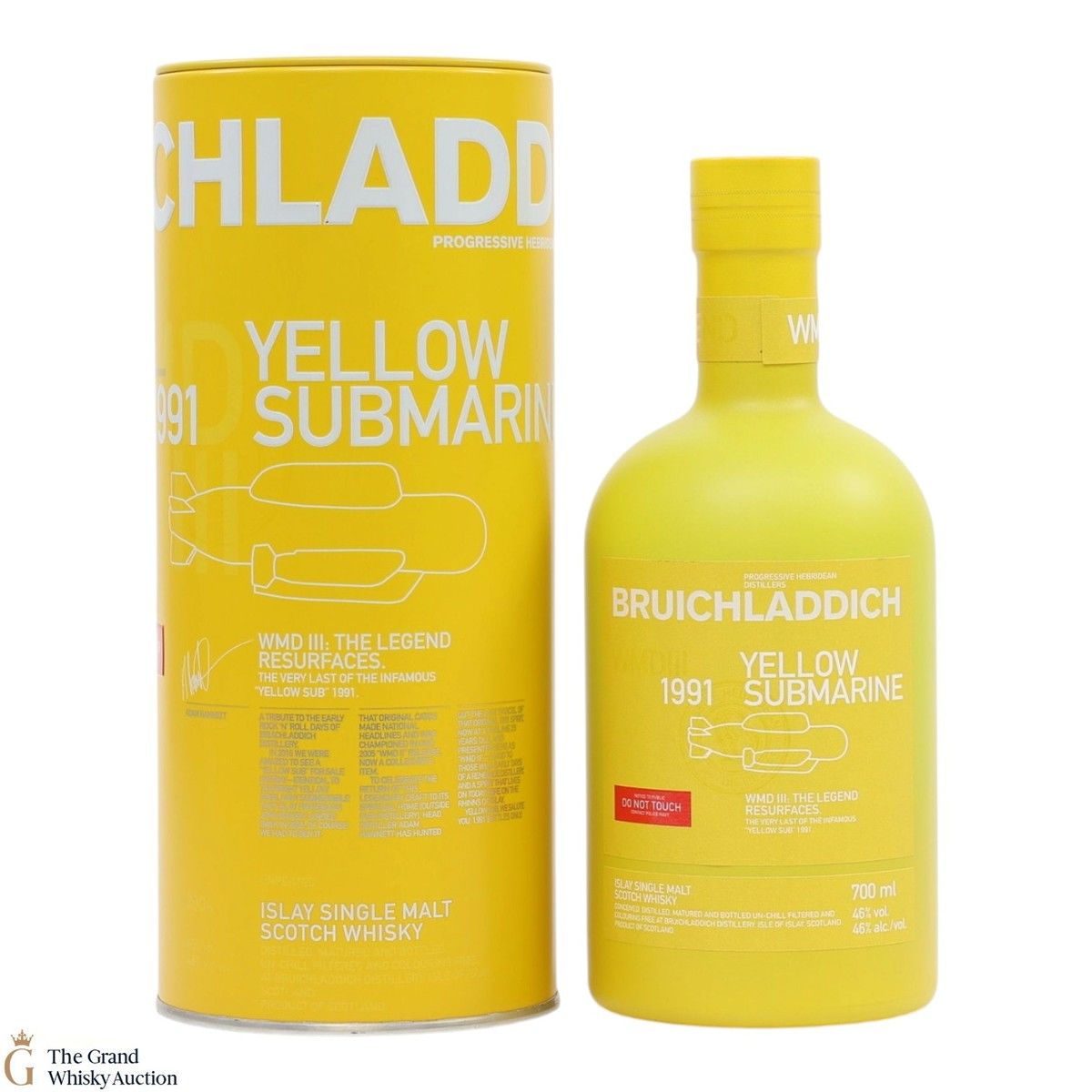 Bruichladdich - 25 Year Old (1991) - Yellow Submarine WMDIII - The Legend Resurfaces