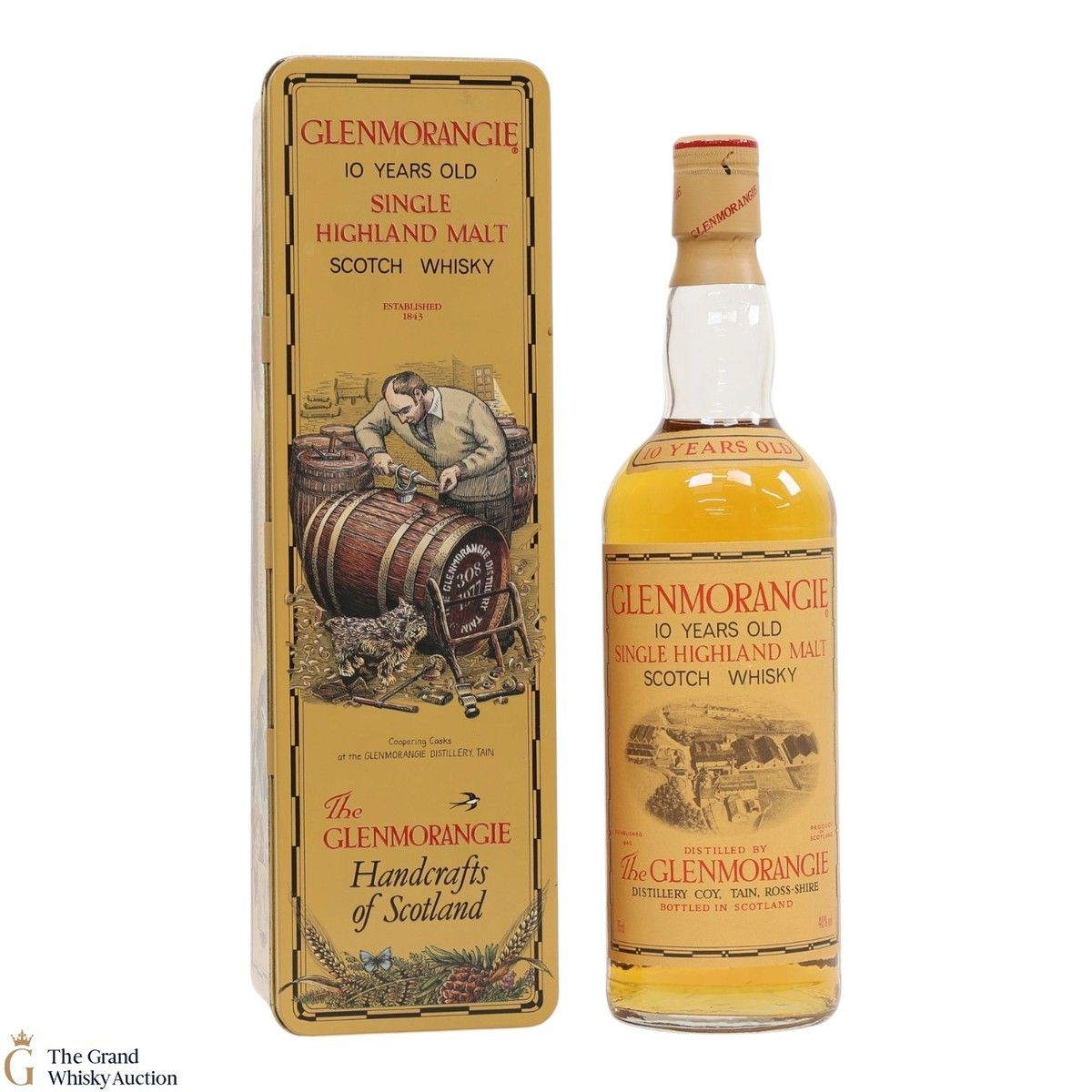 Glenmorangie - 10 Year Old - Handcrafts of Scotland Tin​ (75cl)