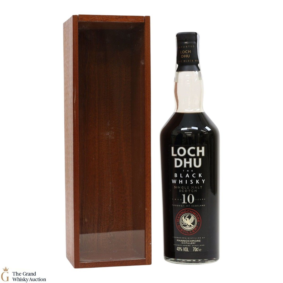 Mannochmore - Loch Dhu The Black Whisky - 10 Year Old