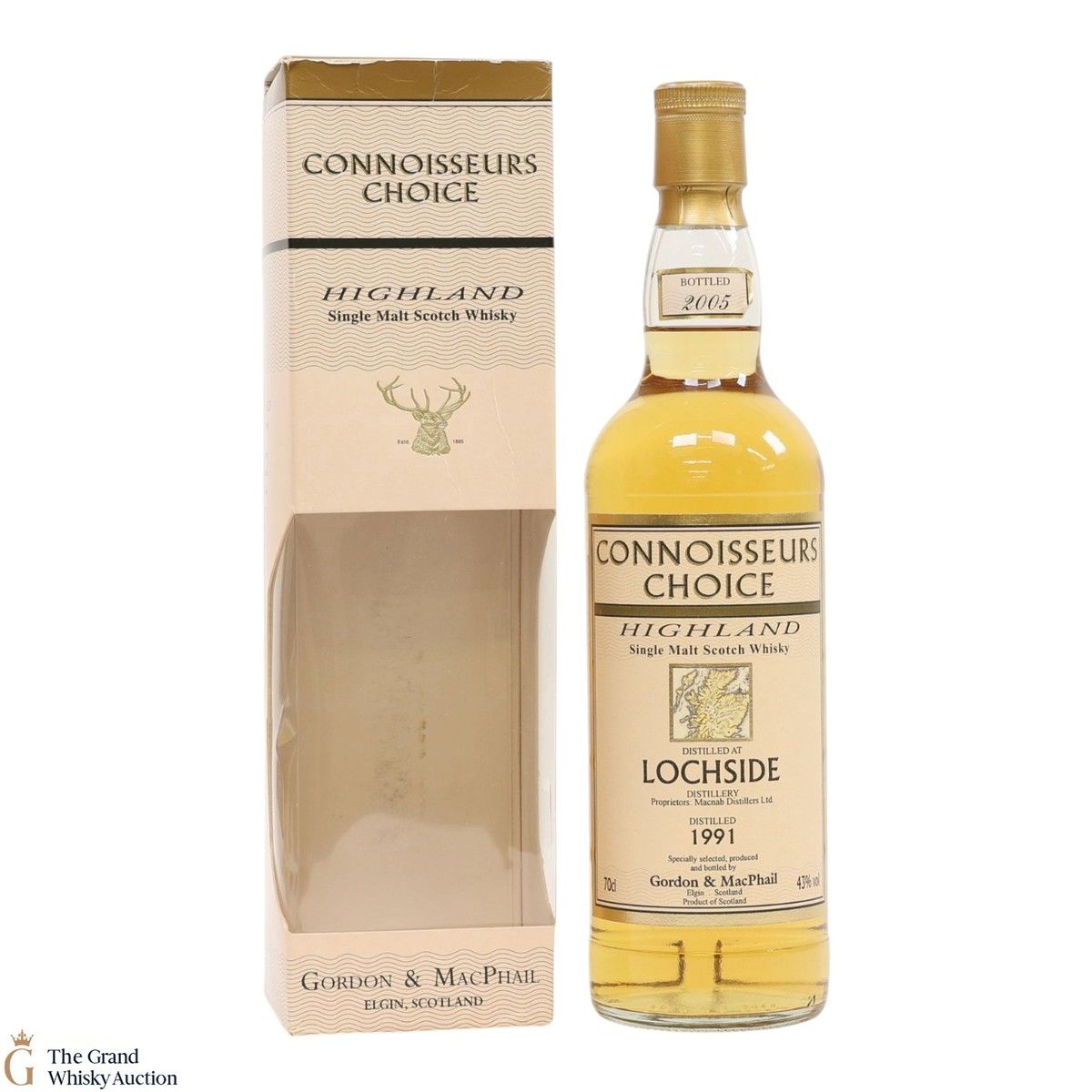 Lochside - 1991 - Connoisseurs Choice - Gordon & MacPhail
