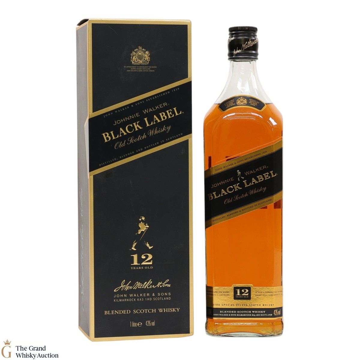 Johnnie Walker - Black Label - 12 Year Old (1L)