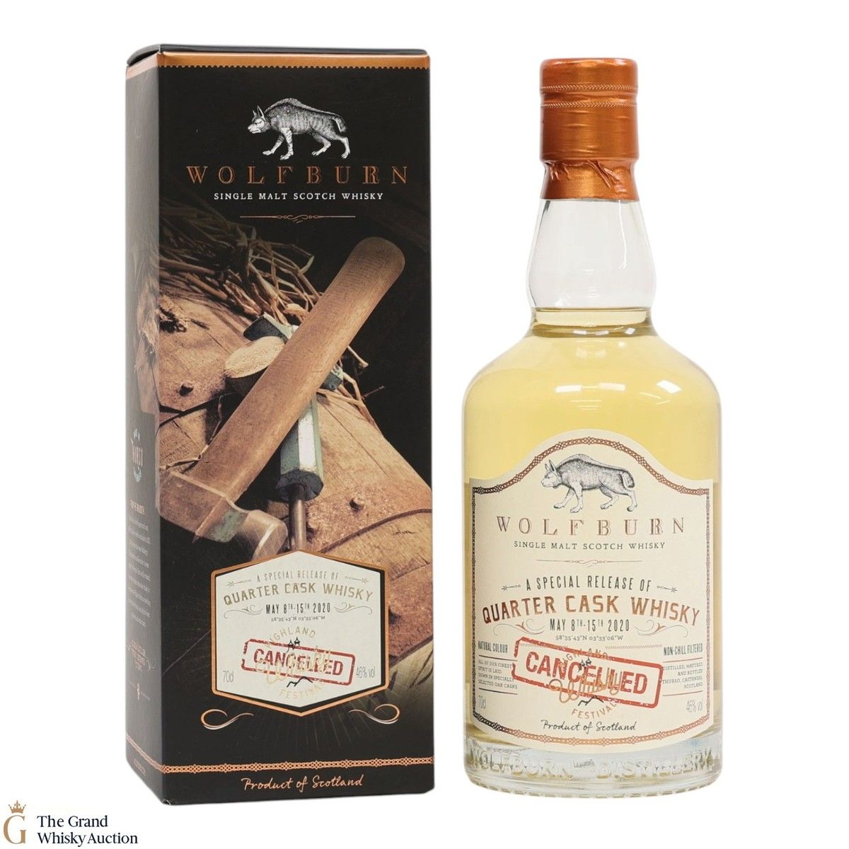 Wolfburn - Quarter Cask - Highland Whisky Festival (Cancelled) 2020