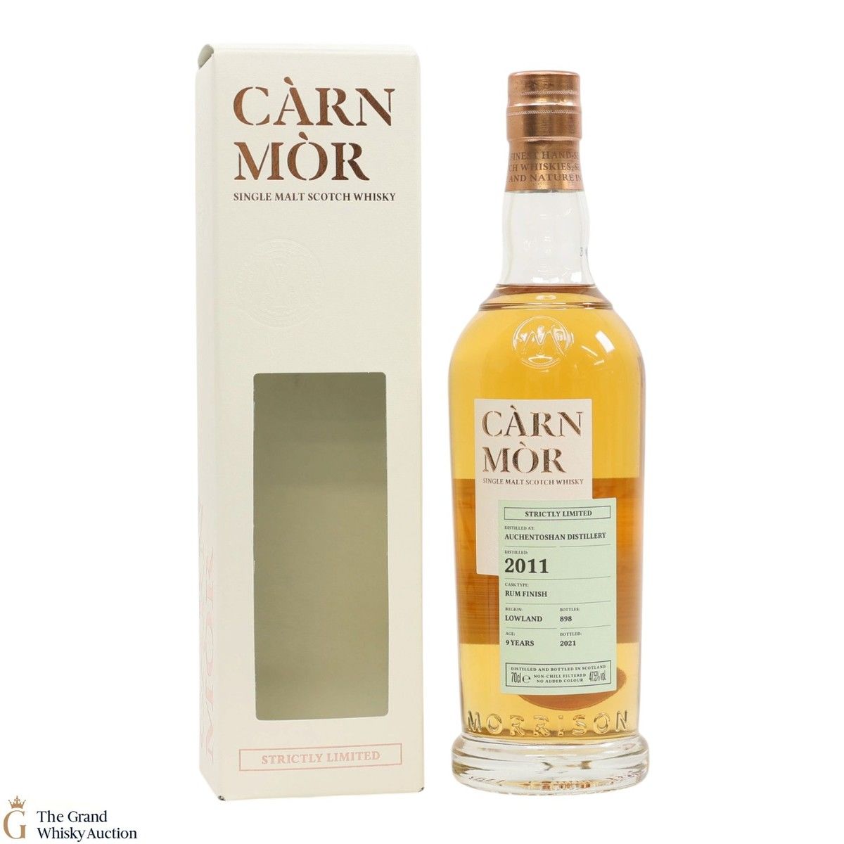 Auchentoshan - 9 Year Old 2011 - Rum Finish - Strictly Limited
