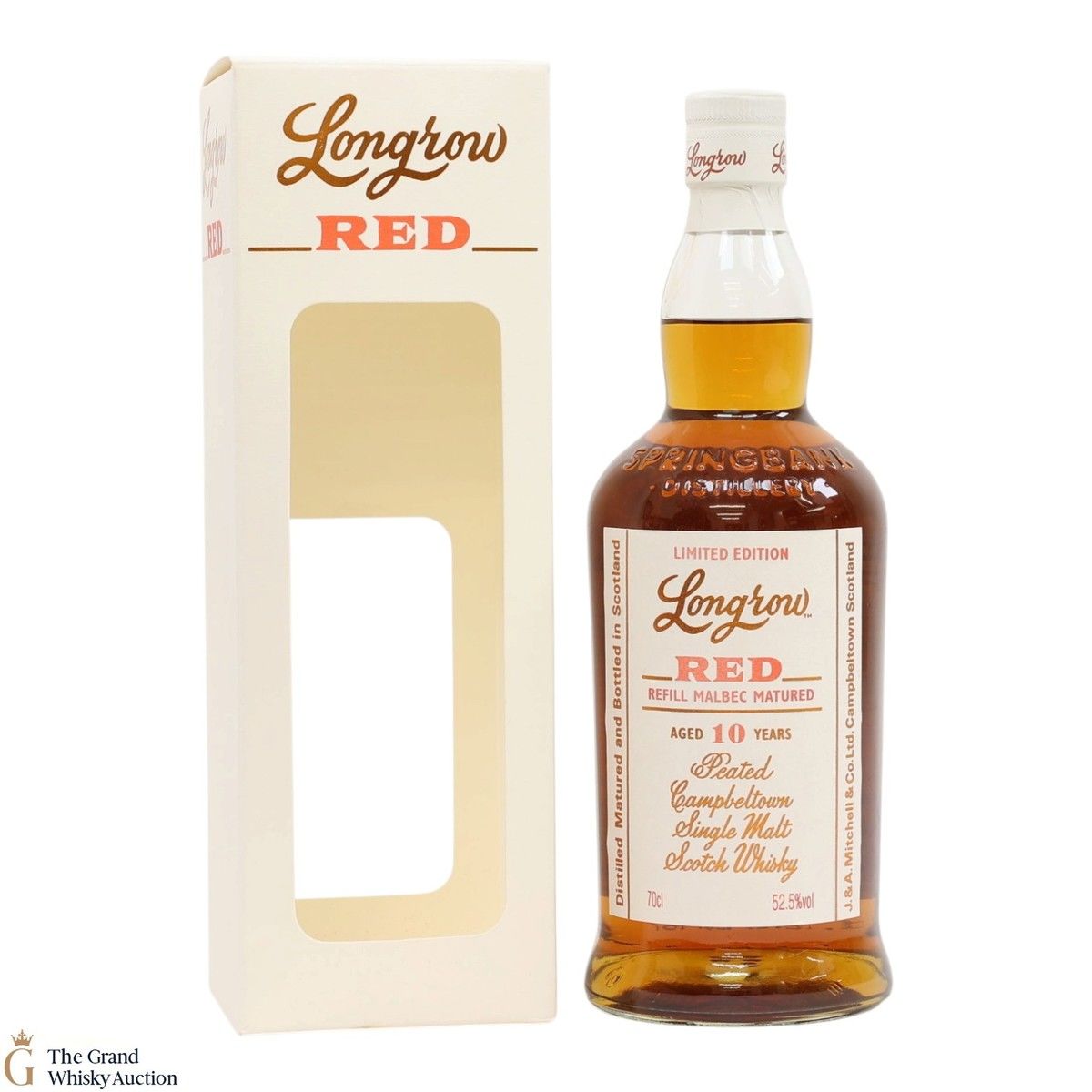 Longrow Red - 10 Year Old - Refill Malbec (75cl)