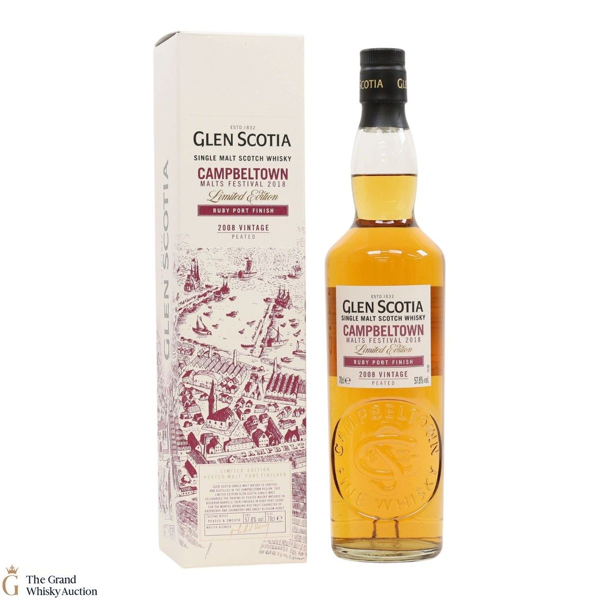 Glen Scotia - 2008 Ruby Port Finish - Campbeltown Malts Festival 2018