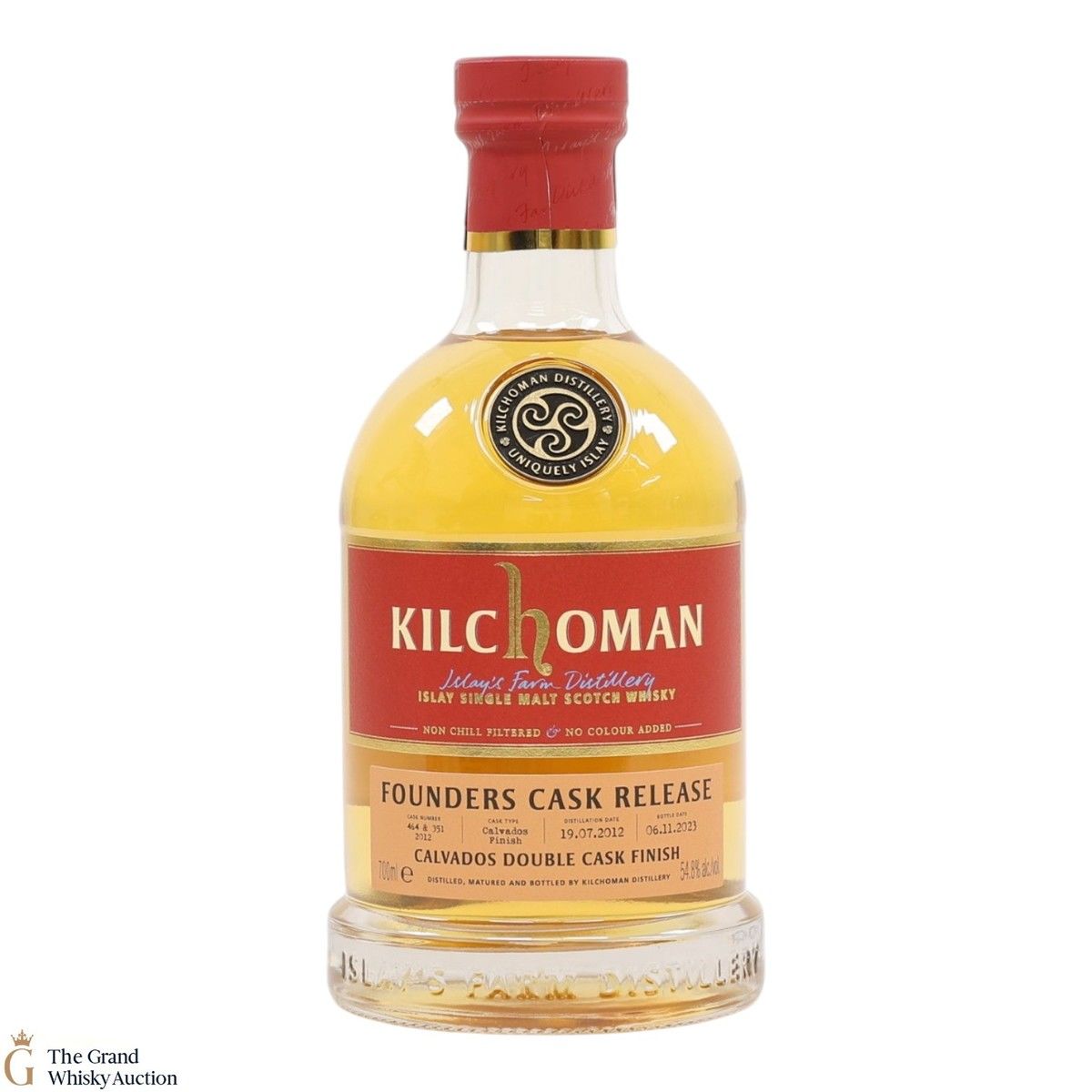 Kilchoman - 11 Year Old 2012 - Founders Cask Release - Calvados Double Cask Finish