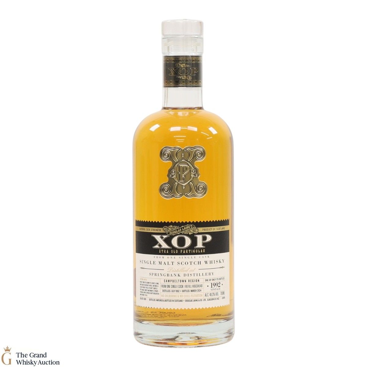 Springbank - 1992 - Refill Hogshead - XOP Xtra Old Particular