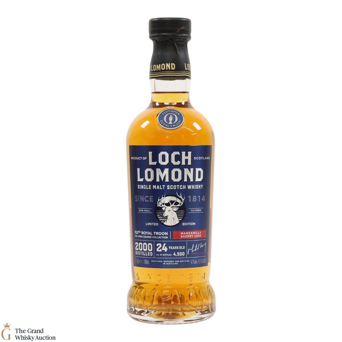 Loch Lomond - 24 Year Old 2000 - Manzanilla Sherry Cask - 152nd Royal Troon