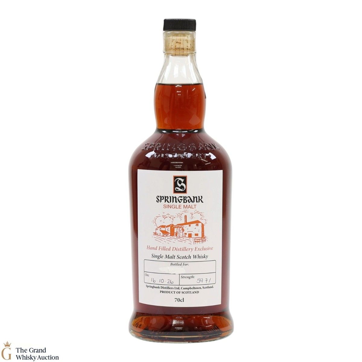 Springbank - 2026 Hand Filled Distillery Exclusive 59.7%