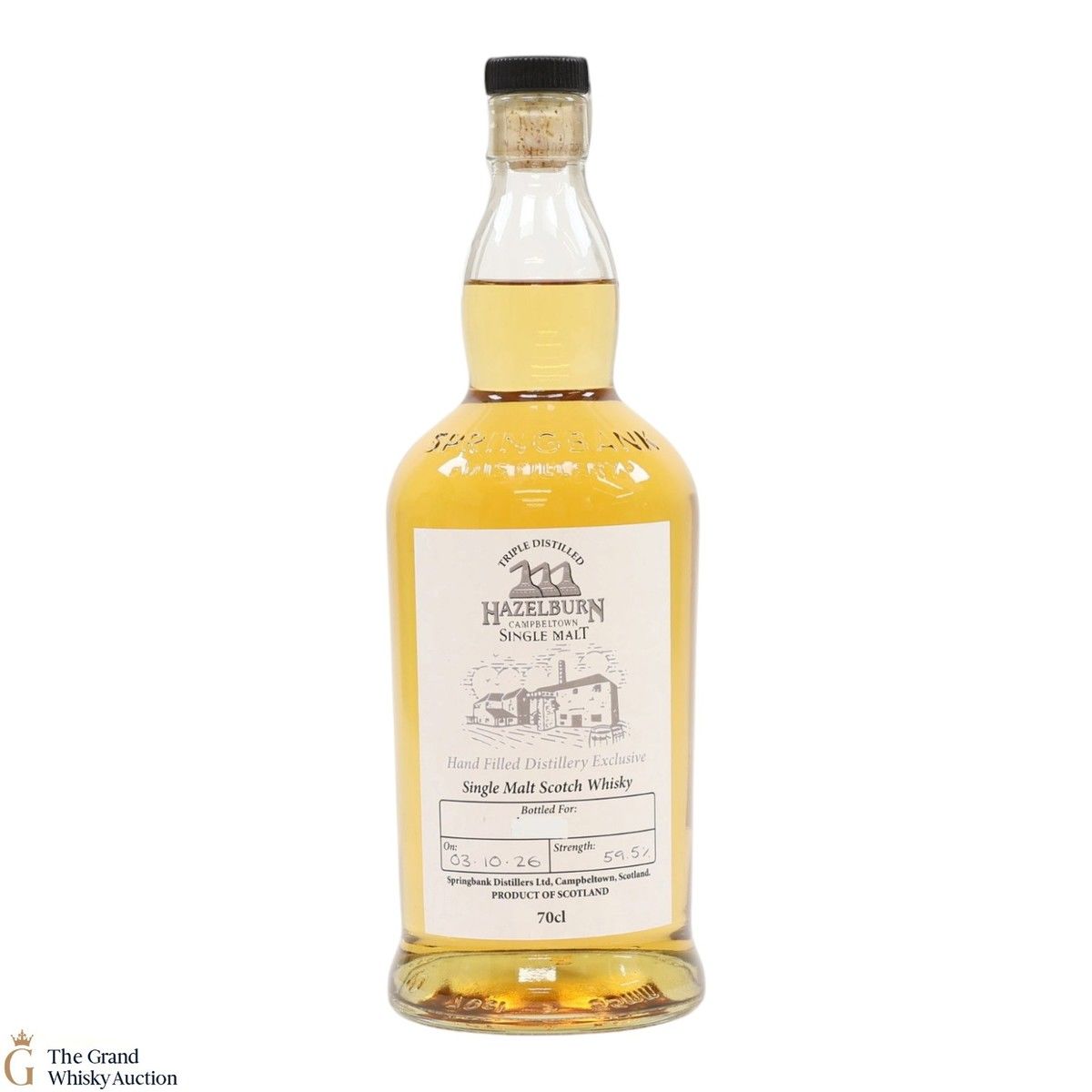 Hazelburn - 2026 Hand Filled Distillery Exclusive 59.5%