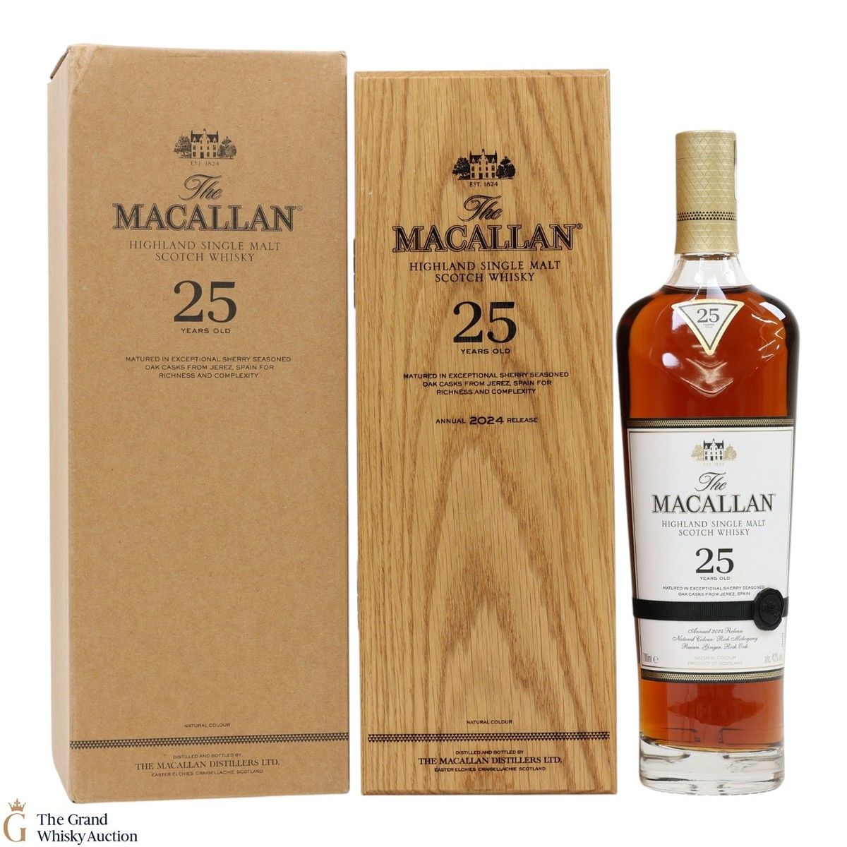 Macallan - 25 Year Old - Sherry Oak - 2024