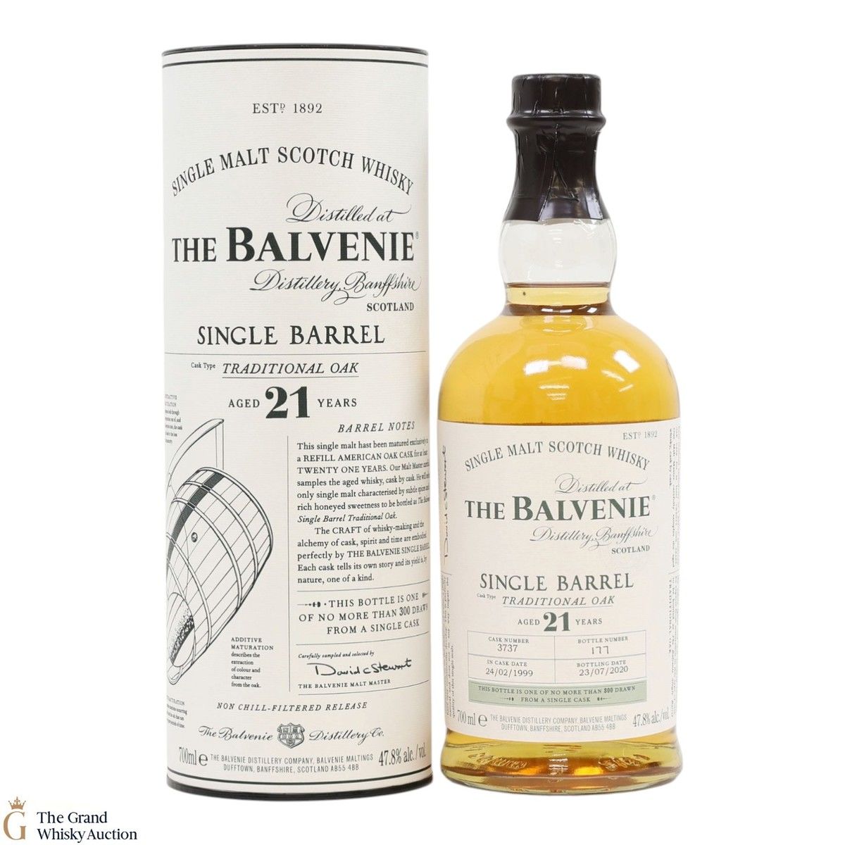 Balvenie - 21 Year Old 1999 - Single Barrel #3733