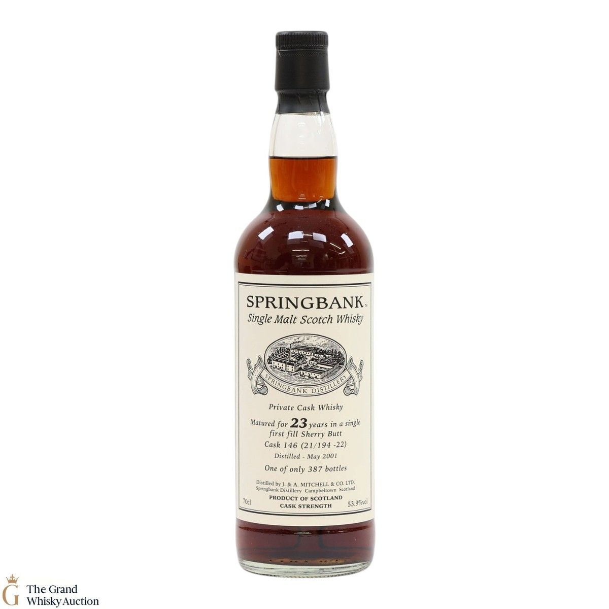 Springbank - 23 Year Old 2001 - Single Sherry Cask #146 - Private Bottling