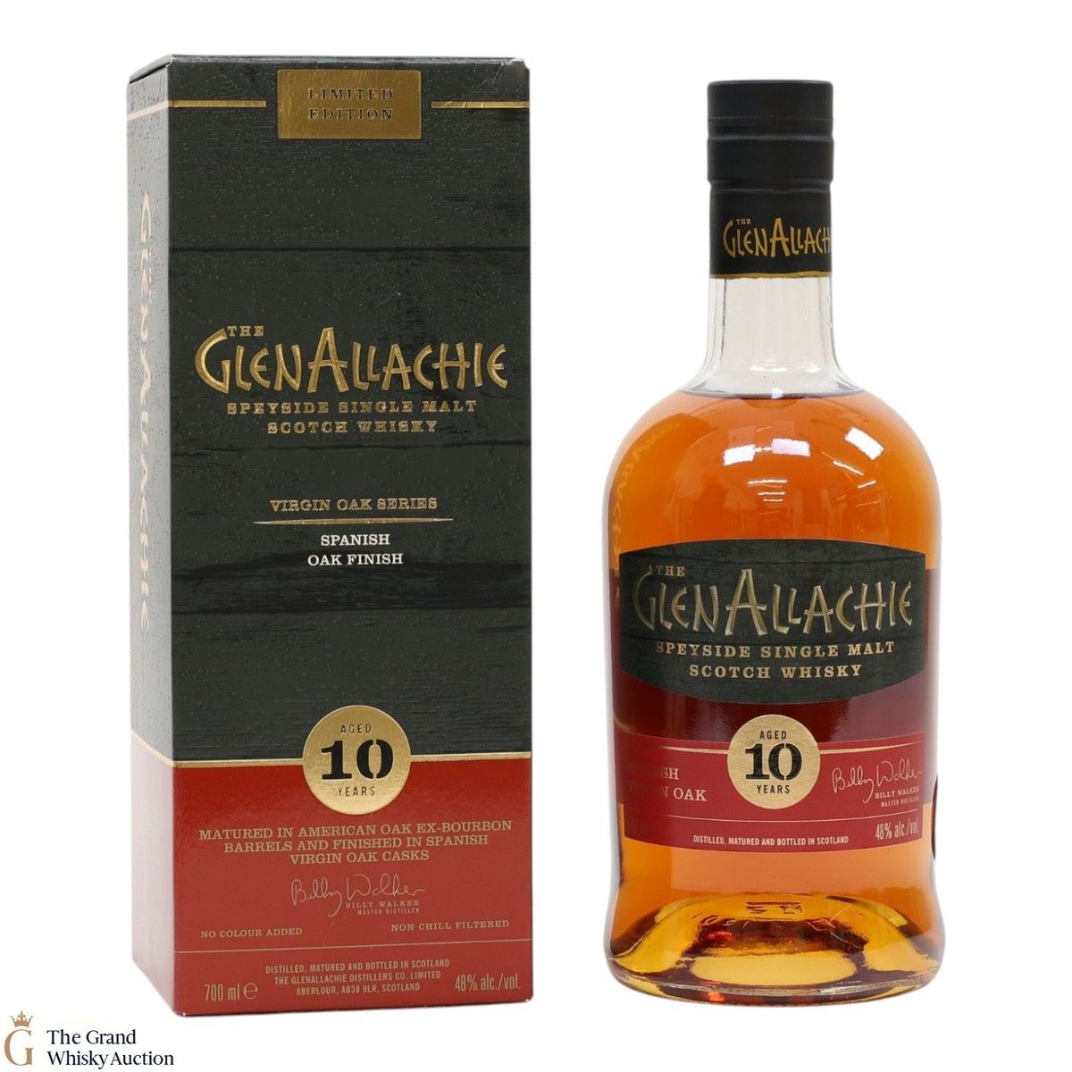 GlenAllachie - 10 Year Old Spanish Oak - Limited Edition Virgin Oak Series