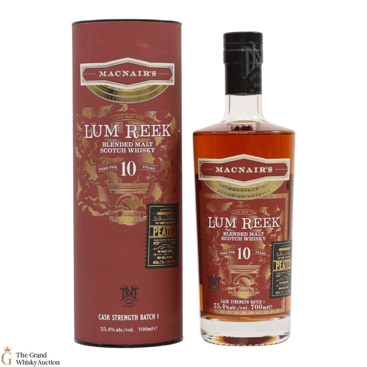 MacNair's - 10 Year Old - Lum Reek Cask Strength Batch #1