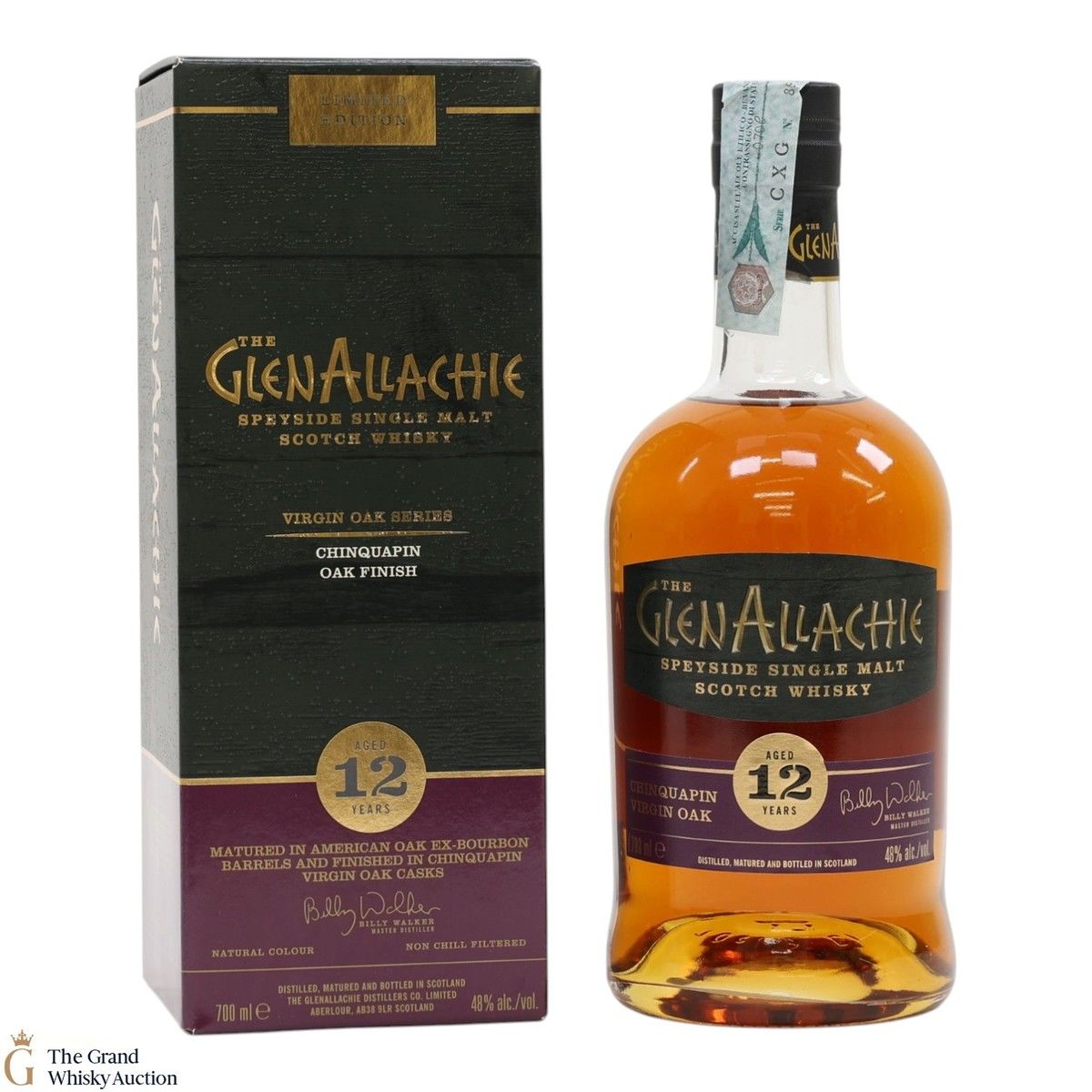 GlenAllachie - 12 Year Old - Chinquapin Oak Finish