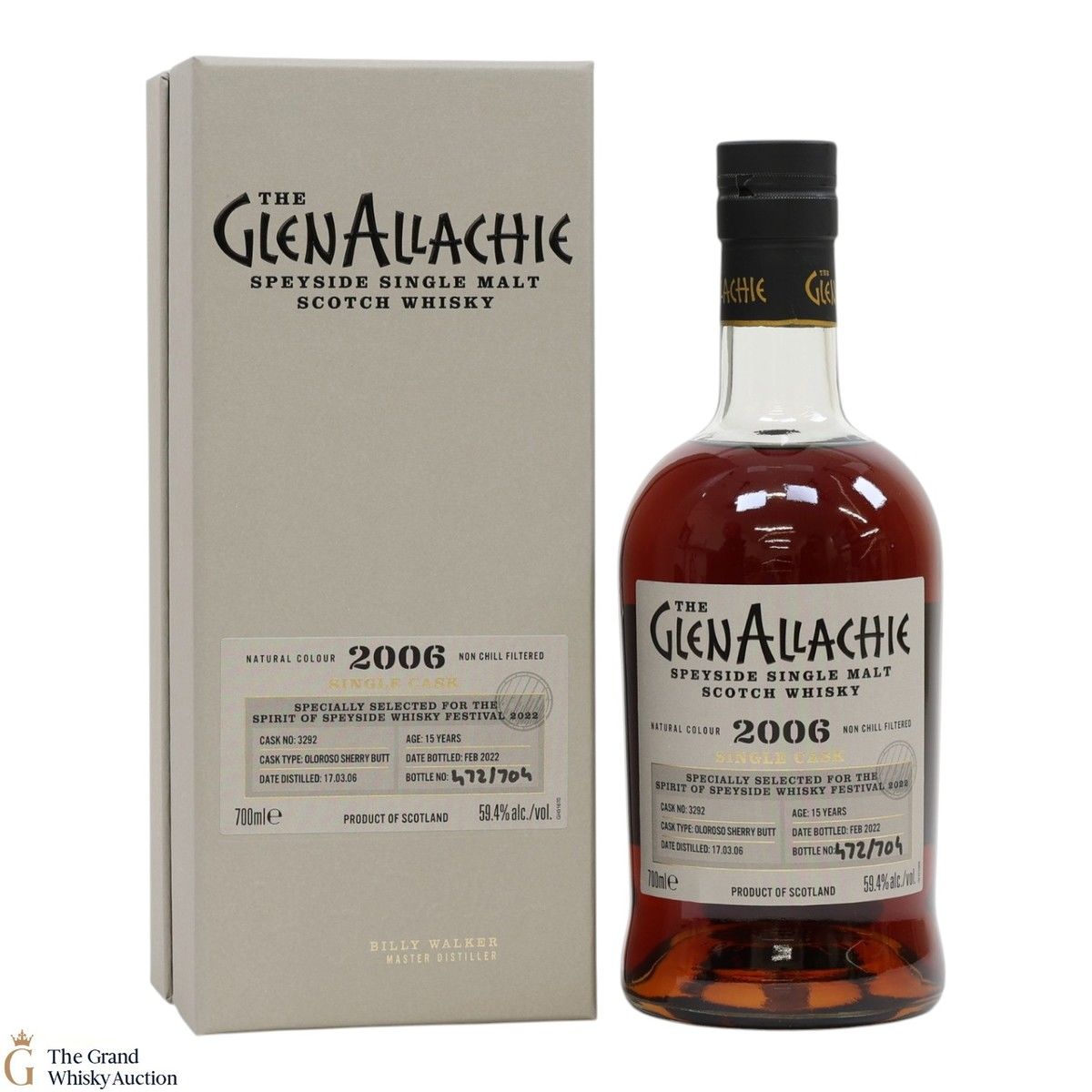 Glenallachie - 15 Year Old 2006 Spirit Of Speyside 2022 #3292