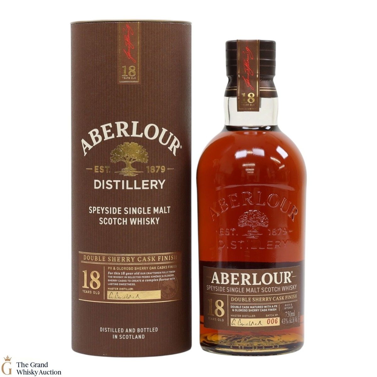 Aberlour - 18 Year Old - Double Sherry Cask Finish (75cl)
