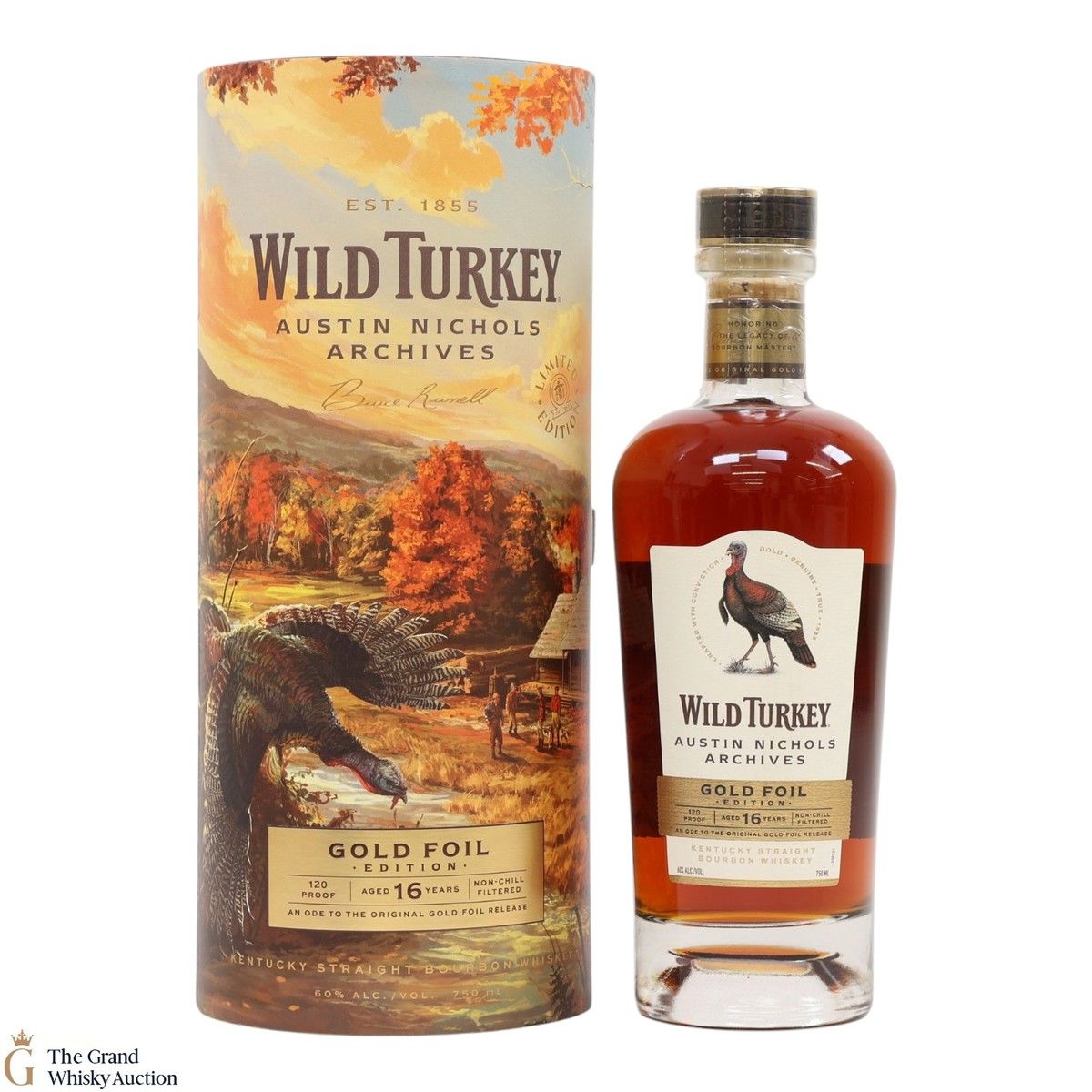 Wild Turkey - 16 Year Old - Austin Nichols Archives - Gold Foil Edition (75cl)