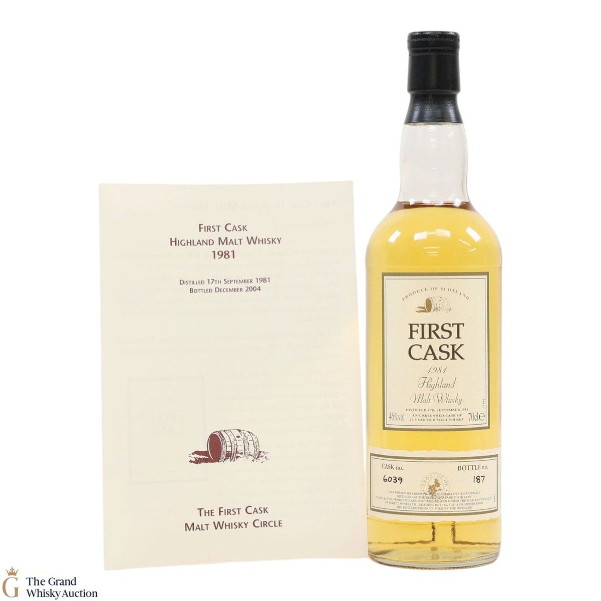 Highland Park - 23 Year Old 1981 - First Cask #6039