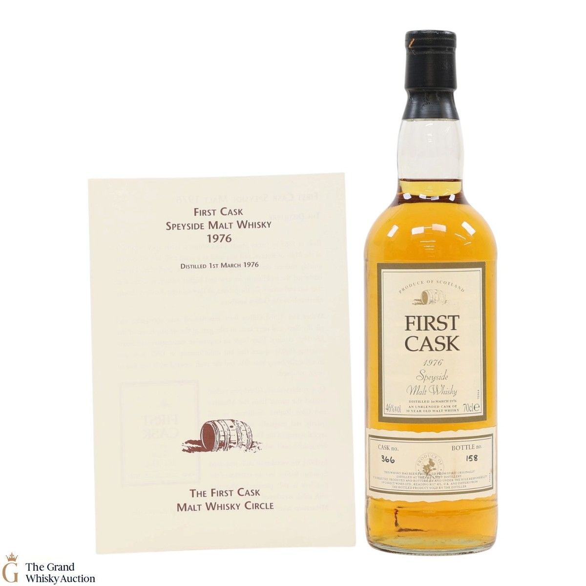 Glen Spey - 23 Year Old 1976 - First Cask #366