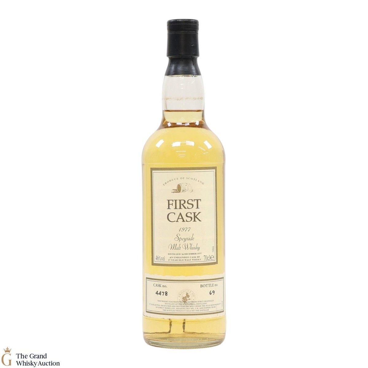 Strathmill - 27 Year Old 1977 - First Cask #4478