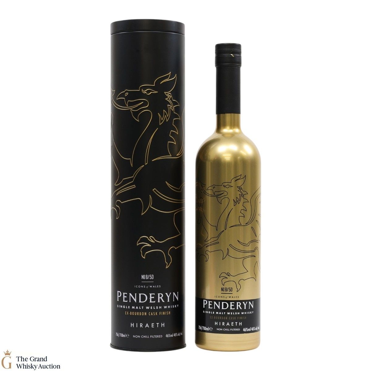 Penderyn - Icons of Wales No. 8/50 Hiraeth - Ex-Bourbon Cask Finish