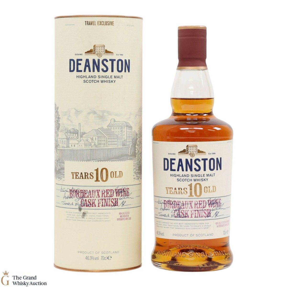 Deanston - 10 Year Old - Bordeaux Cask