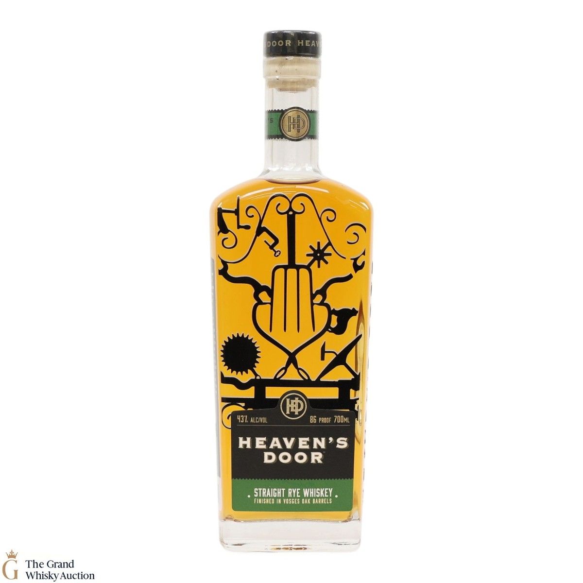 Heaven's Door - Straight Rye Whiskey - Finished in Vosges Oak Barrels