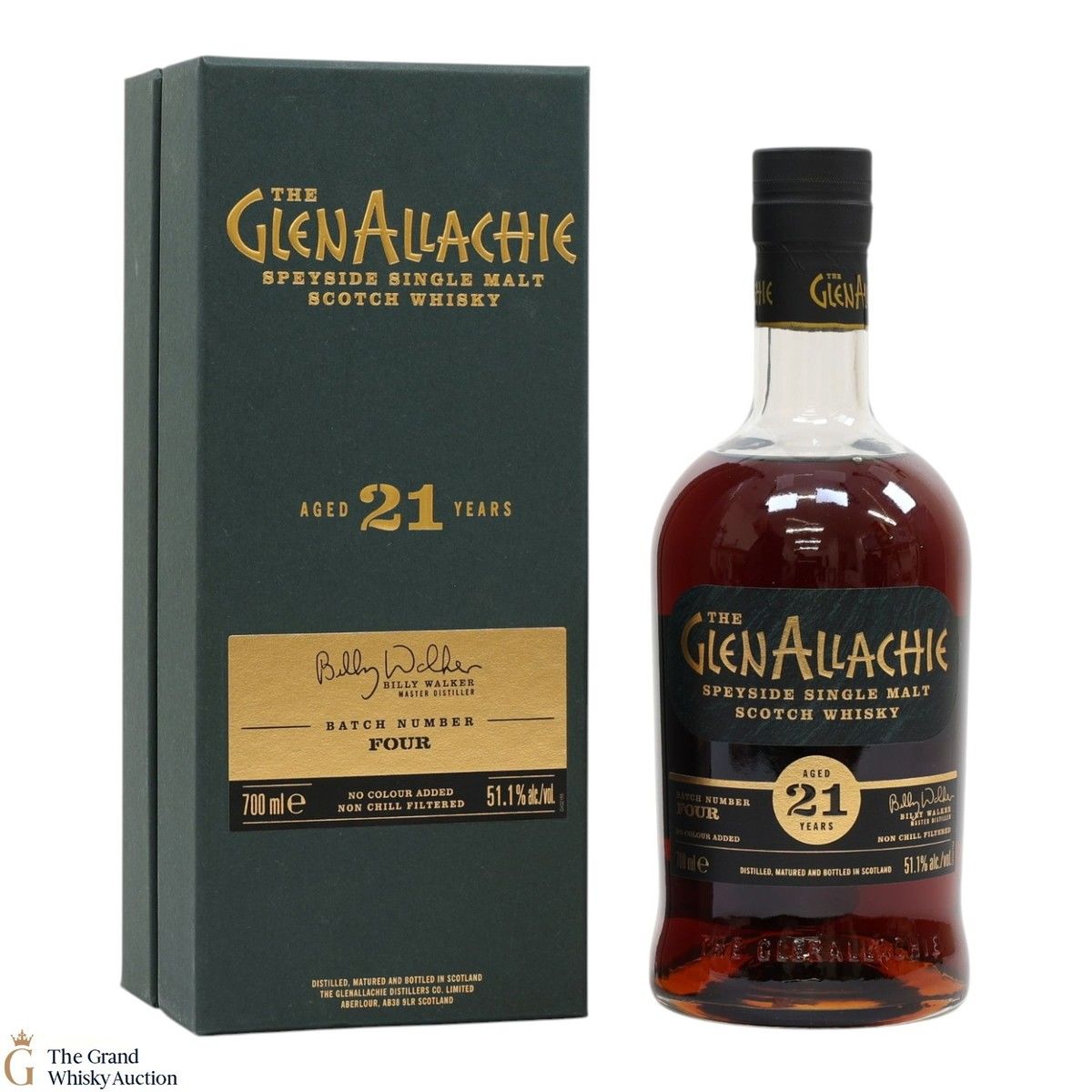 GlenAllachie - 21 Year Old - Batch Number Four