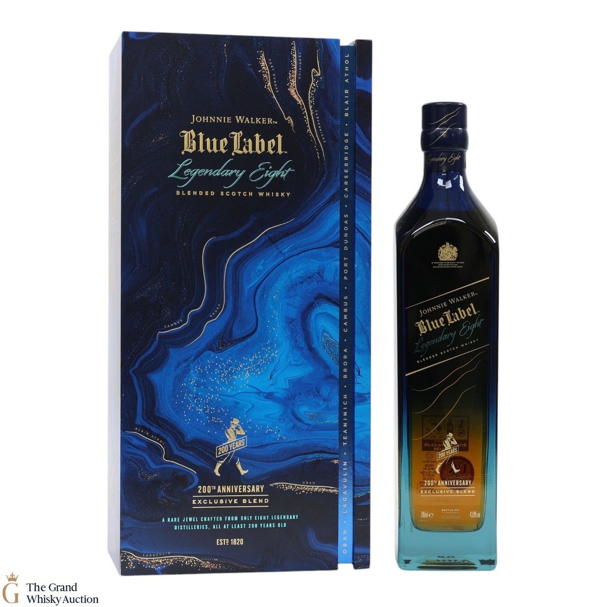 Johnnie Walker - Blue Label - Legendary Eight - 200th Anniversary Exclusive Blend