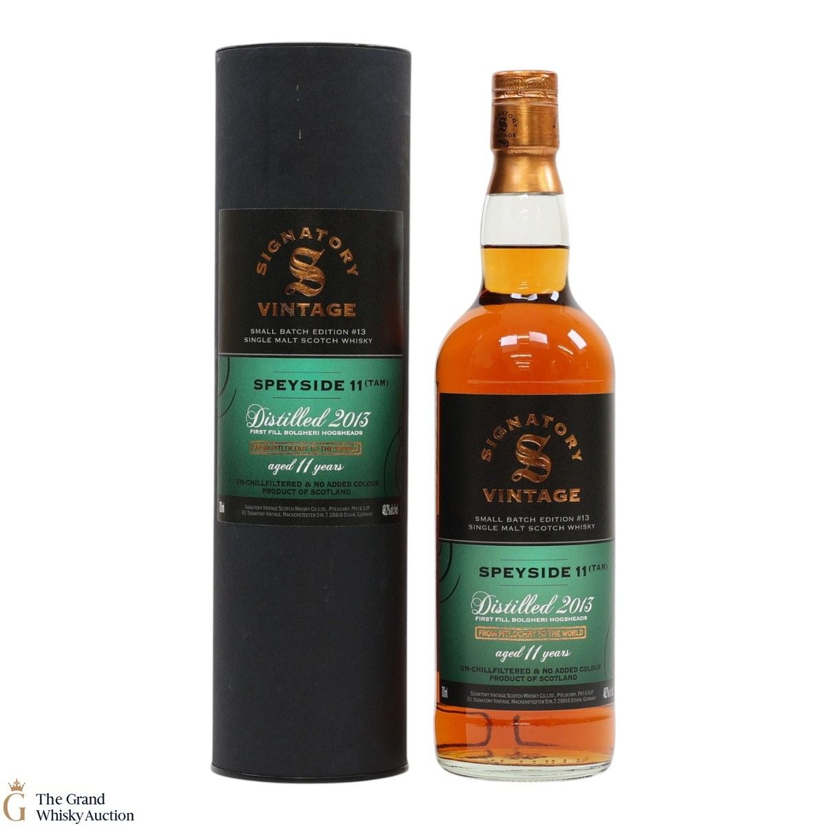 Speyside - 11 Year Old 2013 - First Fill Bolgheri Hogsheads - Small Batch Edition #13