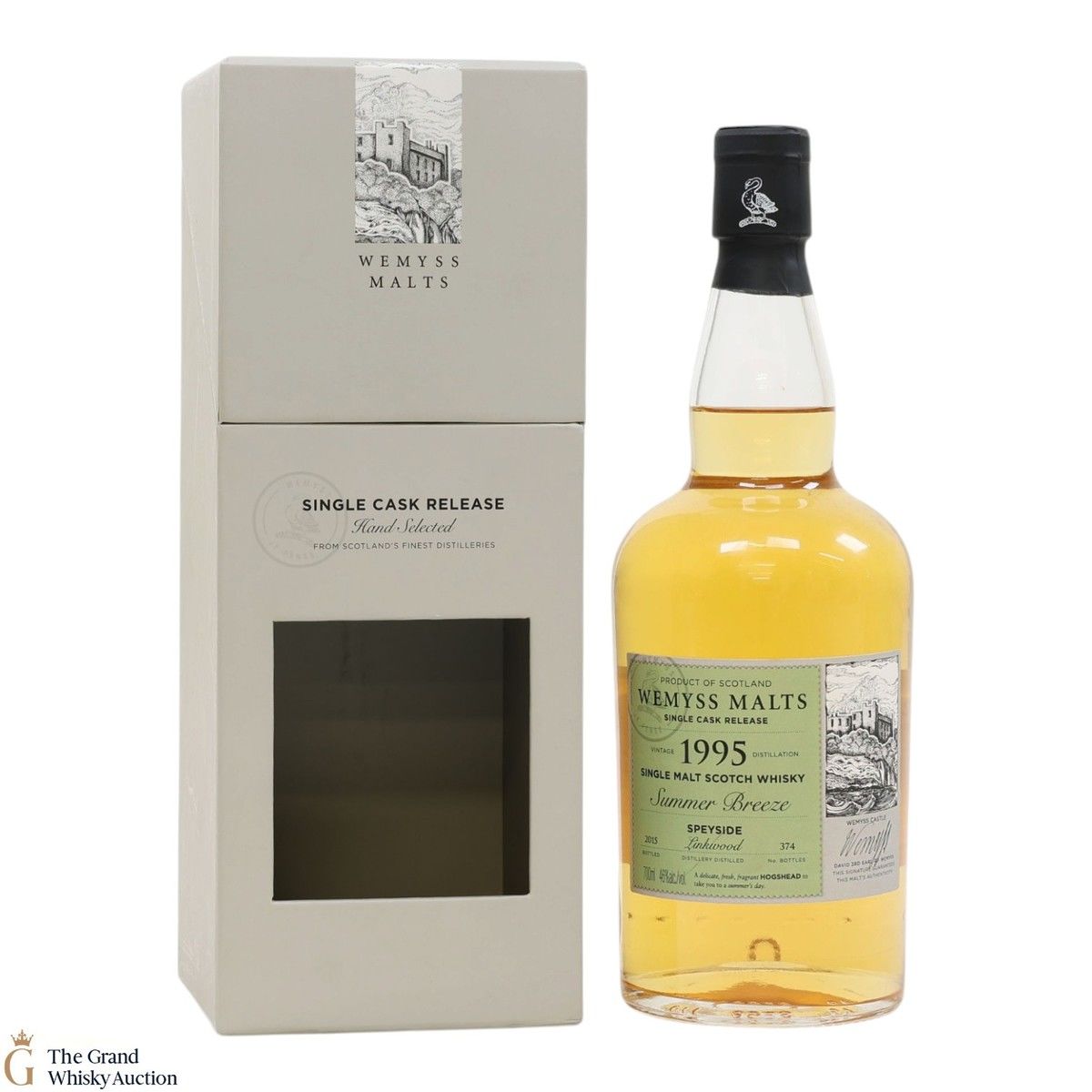 Linkwood - 1995 - Summer Breeze - Wemyss Malts Single Cask Release