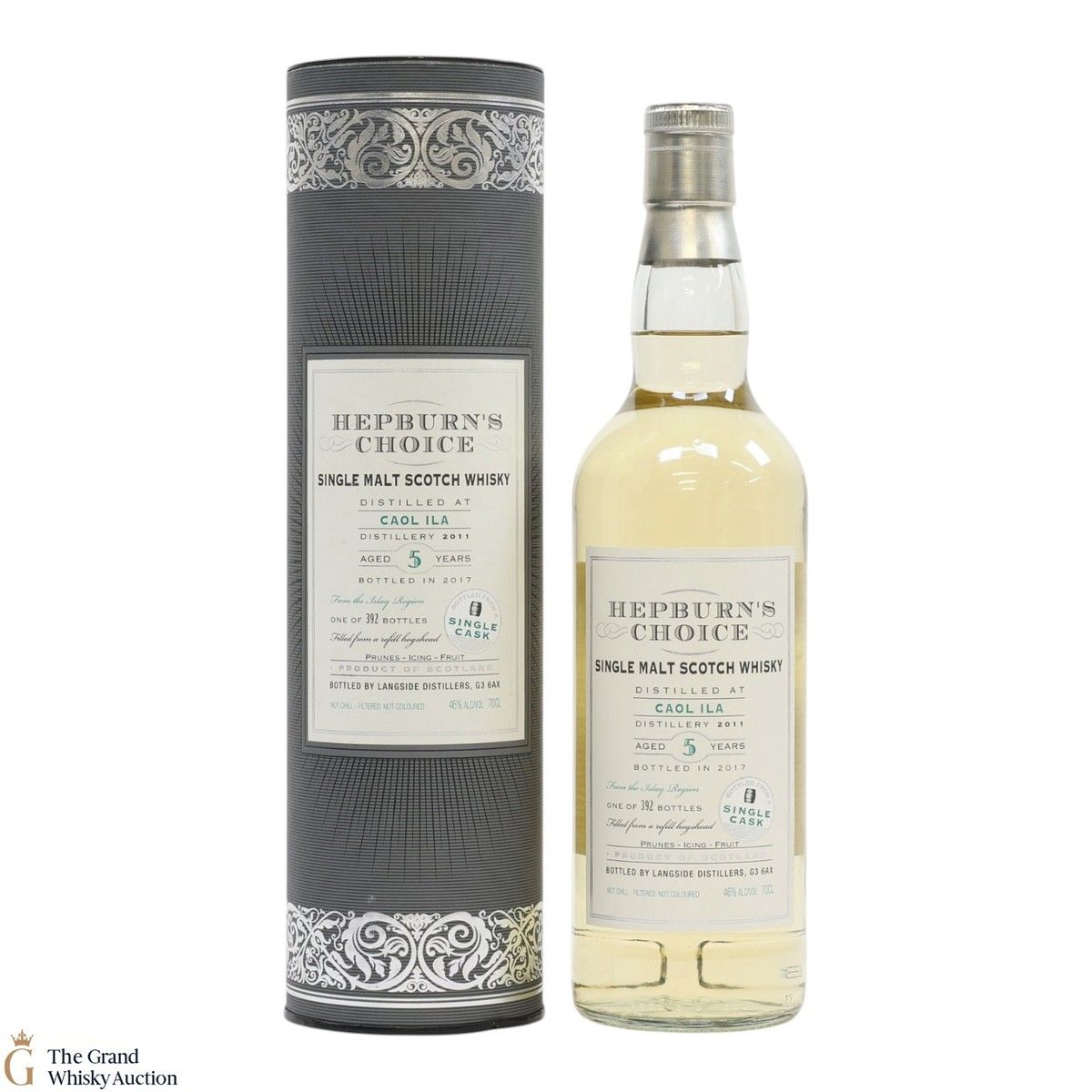 Caol Ila - 5 Year Old 2011 - Refill Hogshead - Hepburn's Choice