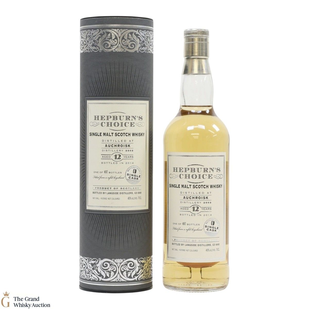 Auchroisk - 12 Year Old 2002 - Refill Hogshead - Hepburn's Choice