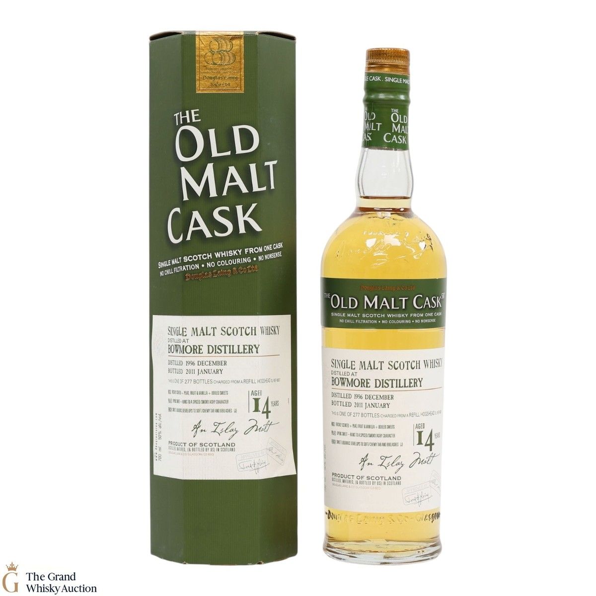 Bowmore - 14 Year Old 1996 - Refill Hogshead - Old Malt Cask
