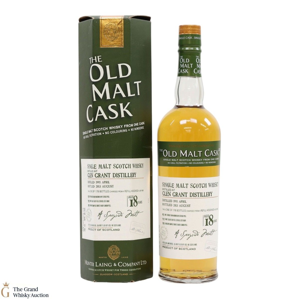 Glen Grant - 18 Year Old 1995 - Refill Hogshead - Old Malt Cask