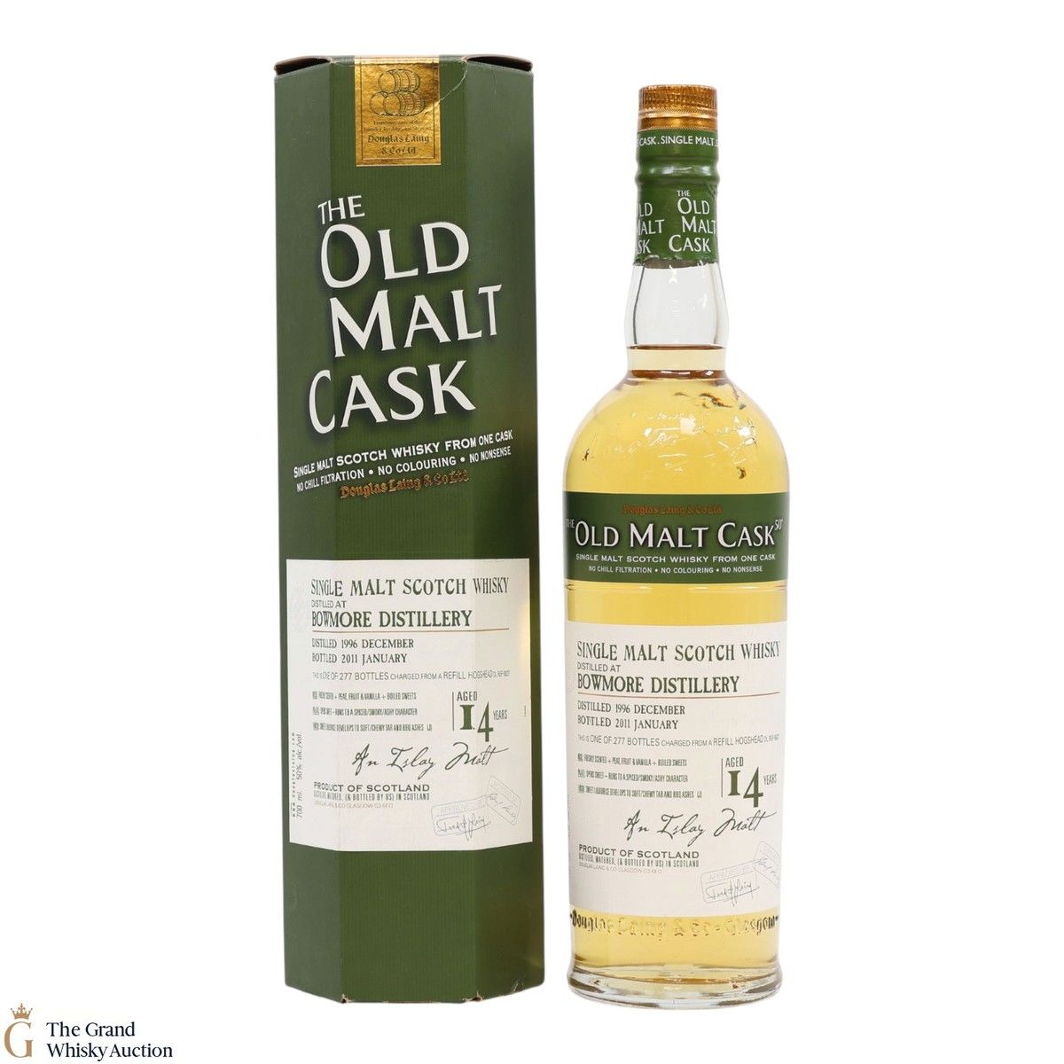 Bowmore - 14 Year Old 1996 - Refill Hogshead - Old Malt Cask